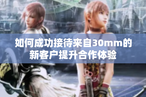 如何成功接待来自30mm的新客户提升合作体验