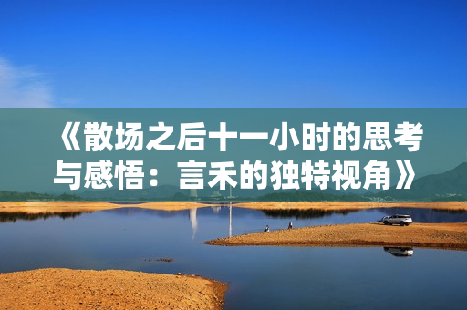 《散场之后十一小时的思考与感悟：言禾的独特视角》