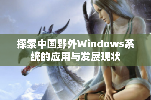 探索中国野外Windows系统的应用与发展现状
