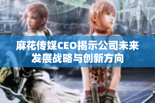 麻花传媒CEO揭示公司未来发展战略与创新方向