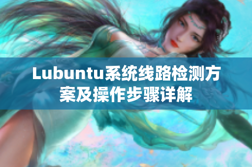 Lubuntu系统线路检测方案及操作步骤详解