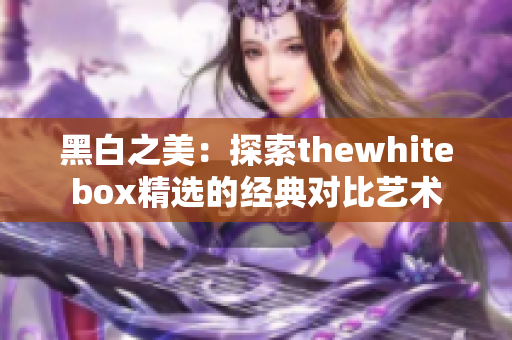 黑白之美：探索thewhitebox精选的经典对比艺术