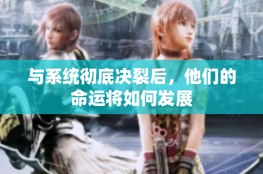 与系统彻底决裂后，他们的命运将如何发展