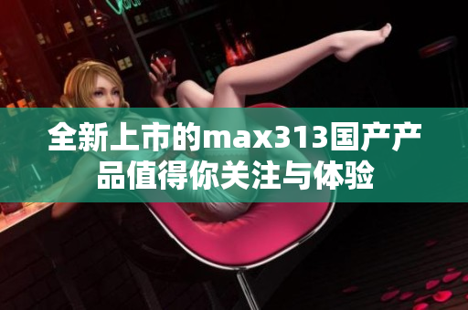 全新上市的max313国产产品值得你关注与体验