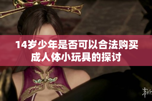 14岁少年是否可以合法购买成人体小玩具的探讨