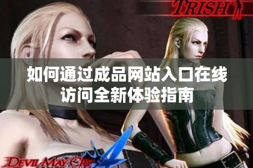 如何通过成品网站入口在线访问全新体验指南